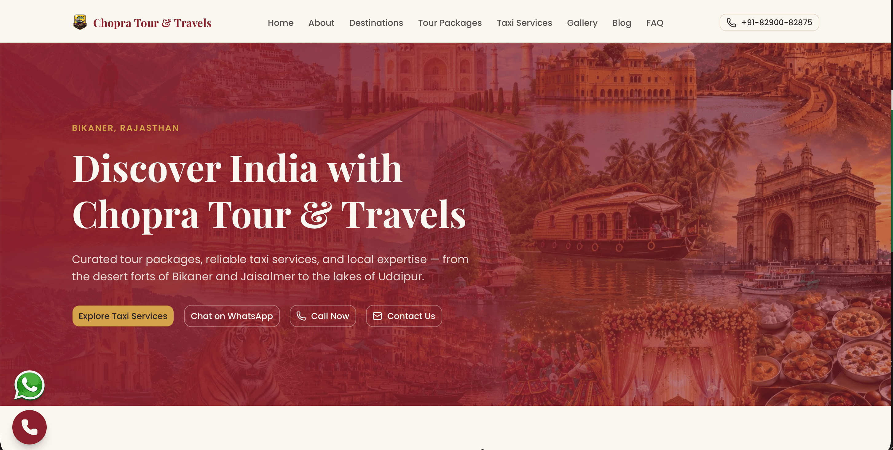 Chopra Tour & Travels — screenshot