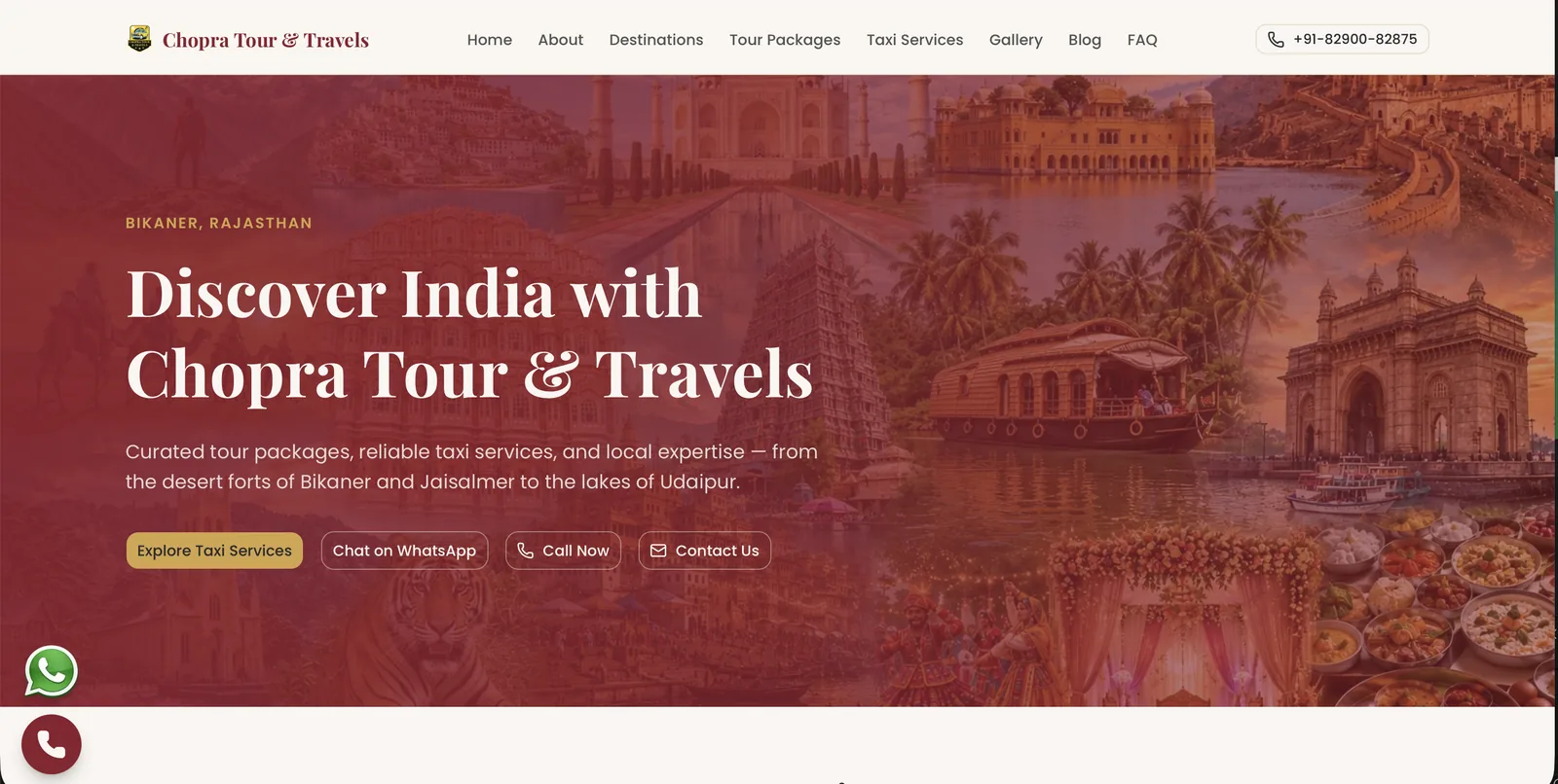 Chopra Tour & Travels — screenshot